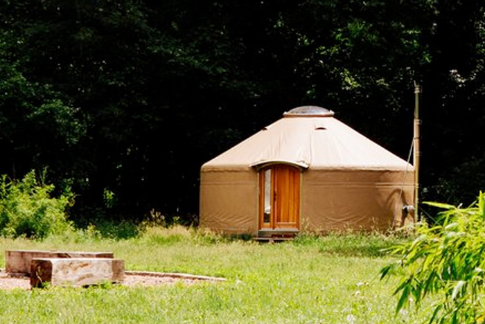 Glamping in der Jurte